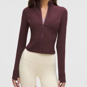 lululemon athletica Plum Full-Zip Define Jacket